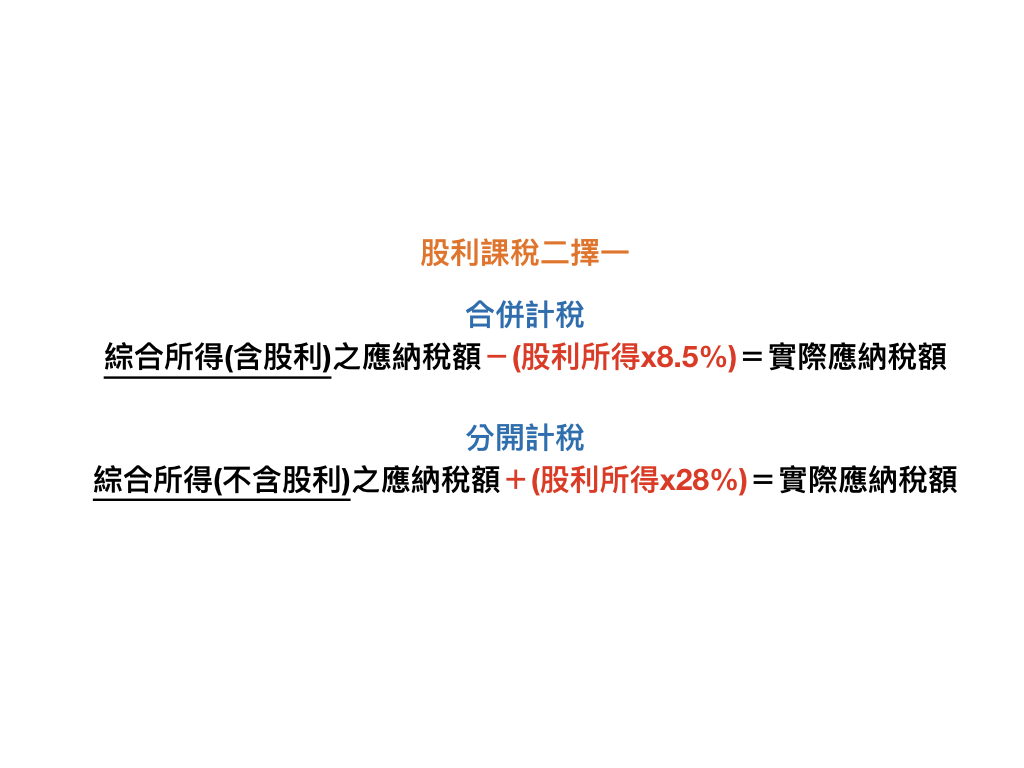 2021所得稅懶人包 股票股利課稅計算二擇一分開或合併 收入是關鍵 Money101 Com Tw