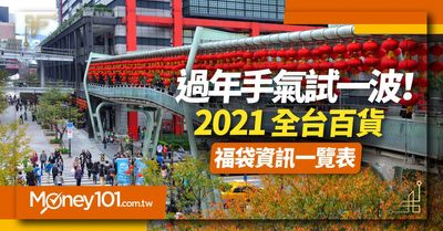 2021 春節過年全台百貨福袋預購日 售價 獎項一覽表 Money101 Com Tw