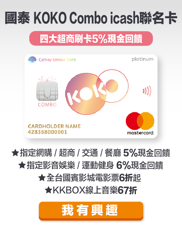 國泰世華koko
